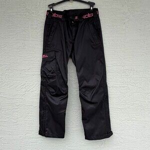 Grundens Rain Pants Womens Size S Black Waterproof Outdoor Fishing